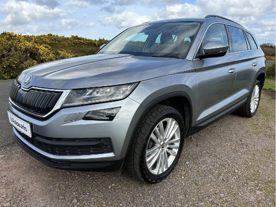 Silver Skoda Kodaiq SE